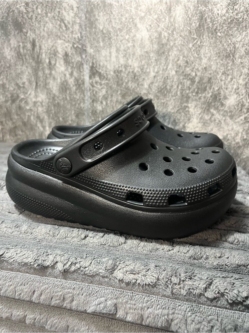 CROCS Kids Classic Clog Platform - Black